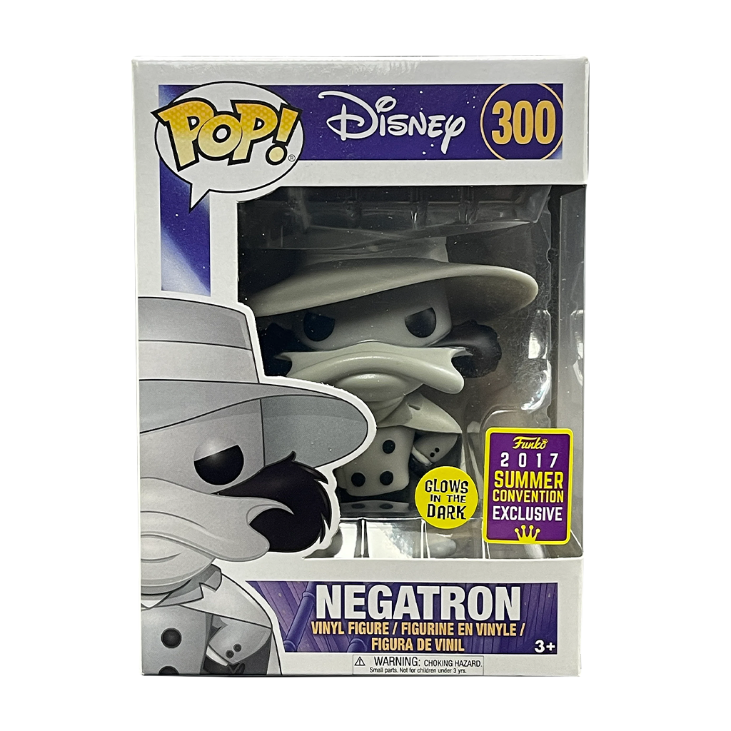 Funko - POP! - Disney - Negatron #300 - Glow In The Dark - 2017 Summer Convention Exclusive