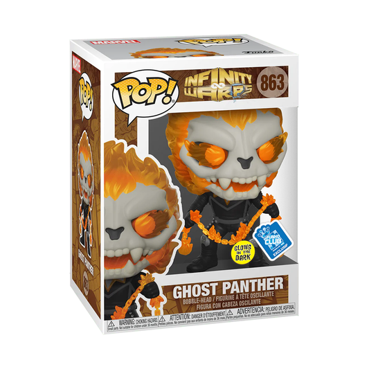 Funko - POP! - Marvel - Infinity Warps - Ghost Panther #863