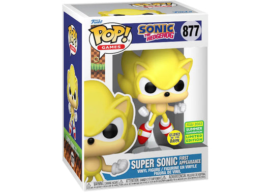 Funko - POP! Games - Sonic the Hedgehog - Super Sonic - First Appearance #877