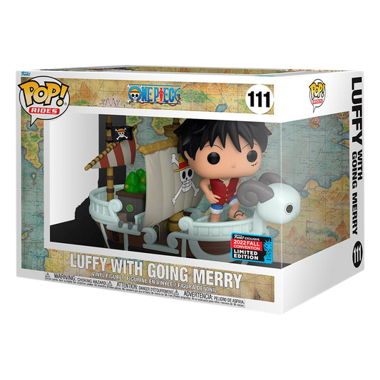 Funko - POP! Rides - One Piece - Luffy With Going Merry - #111
