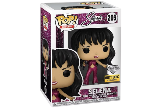Funko - POP! Rocks - Selena - #205 - Hot Topic Exclusive - Diamond Collection