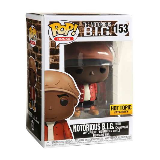 Funko - POP! Rocks - The Notorious B.I.G. With Champagne - Hot Topic Exclusive #153