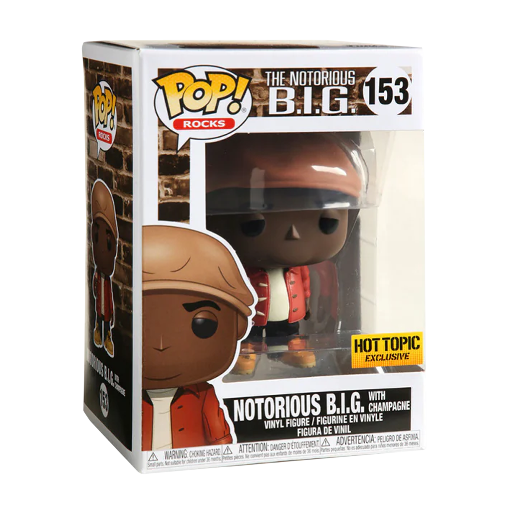 Funko - POP! Rocks - The Notorious B.I.G. With Champagne - Hot Topic Exclusive #153