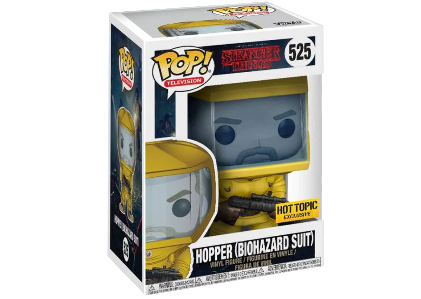 Funko - POP! Television - Stranger Things - Hopper (Biohazard Suit) - #525 - Hot Topic Exclusive