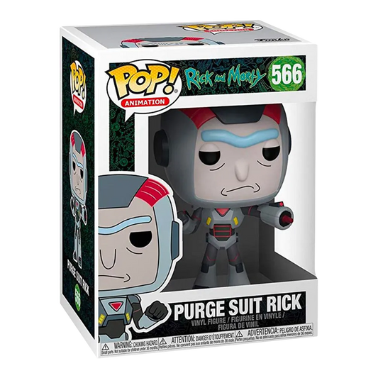 Funko - Pop! - Animation - Rick & Morty - Purge Suit Rick #566