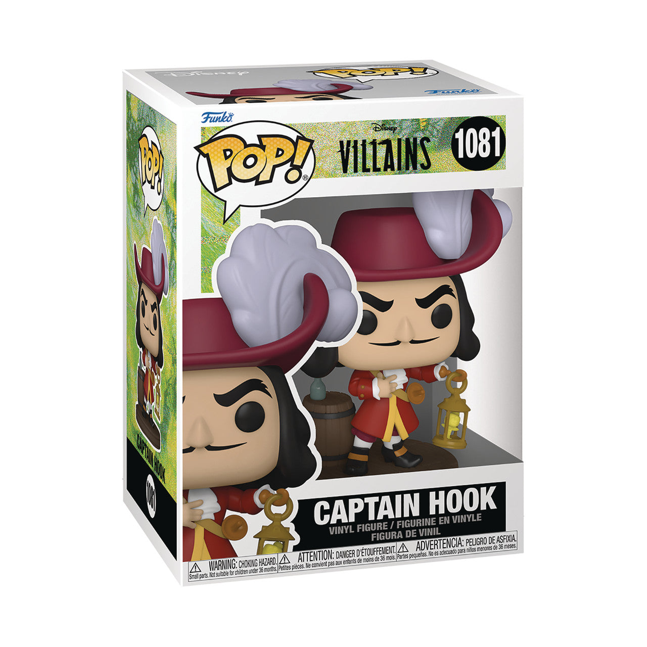 Funko - Pop! - Disney Villains - Captain Hook #1081