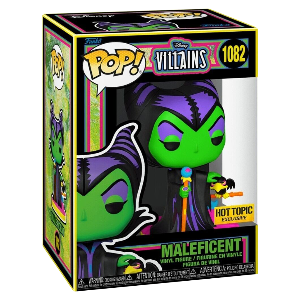 Funko - Pop! - Disney Villains - Maleficent #1082 - Hot Topic Exclusive