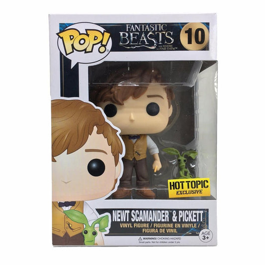 Funko - Pop! - Fantastic Beasts And Where To Find Them - Newt Scamander & Picket - #10 - Hot Topic Exclusive