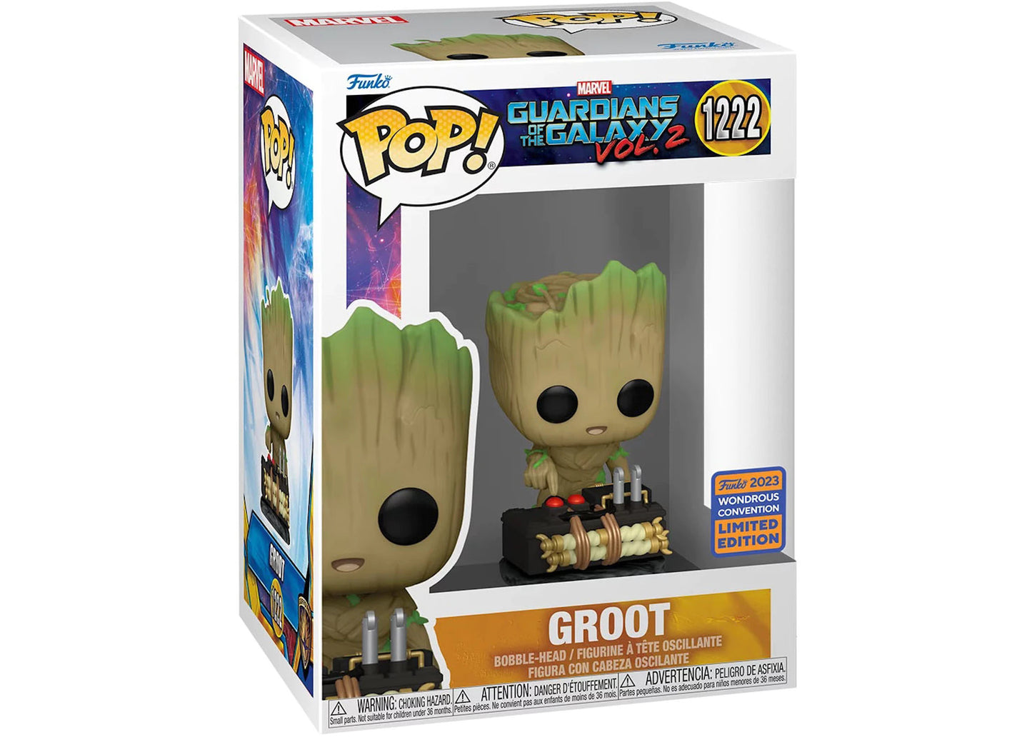 Funko - Pop! - Guardians of the Galaxy - Vol. 2 - Groot (w/ Candy Bowl) #264