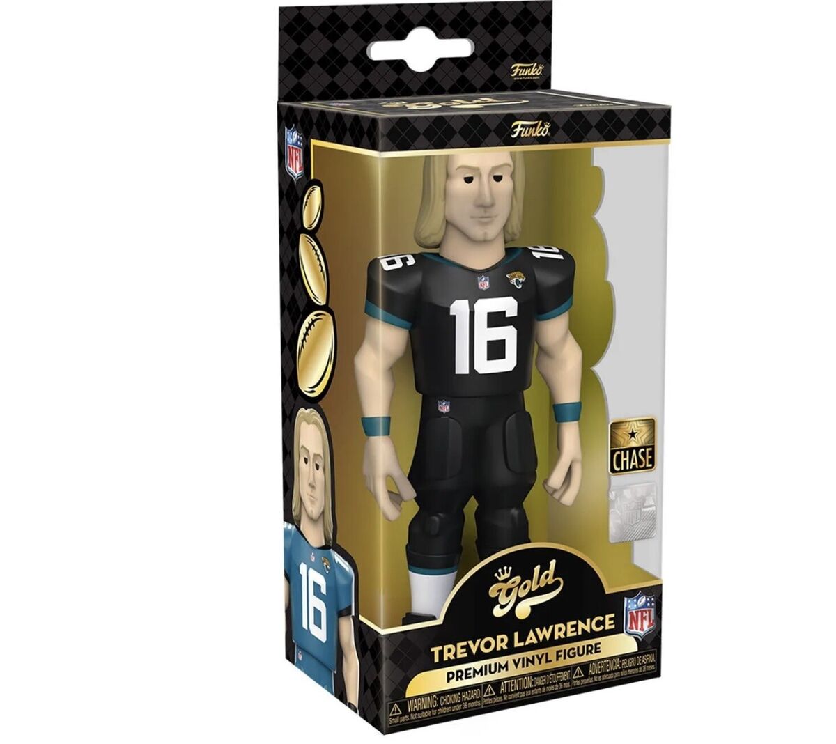 Funko - Gold Football - Trevor Lawrence - Premium Vinyl Figure