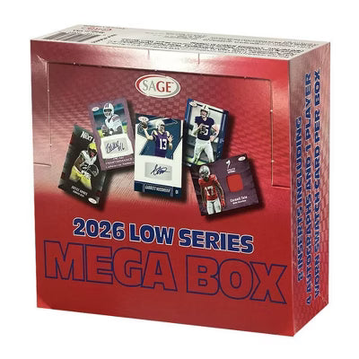 Sage - Low Series - Football - 2026 - Mega Box