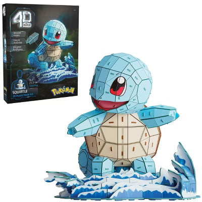 Pokemon - 4D Build - 3D Puzzle - Squirtle
