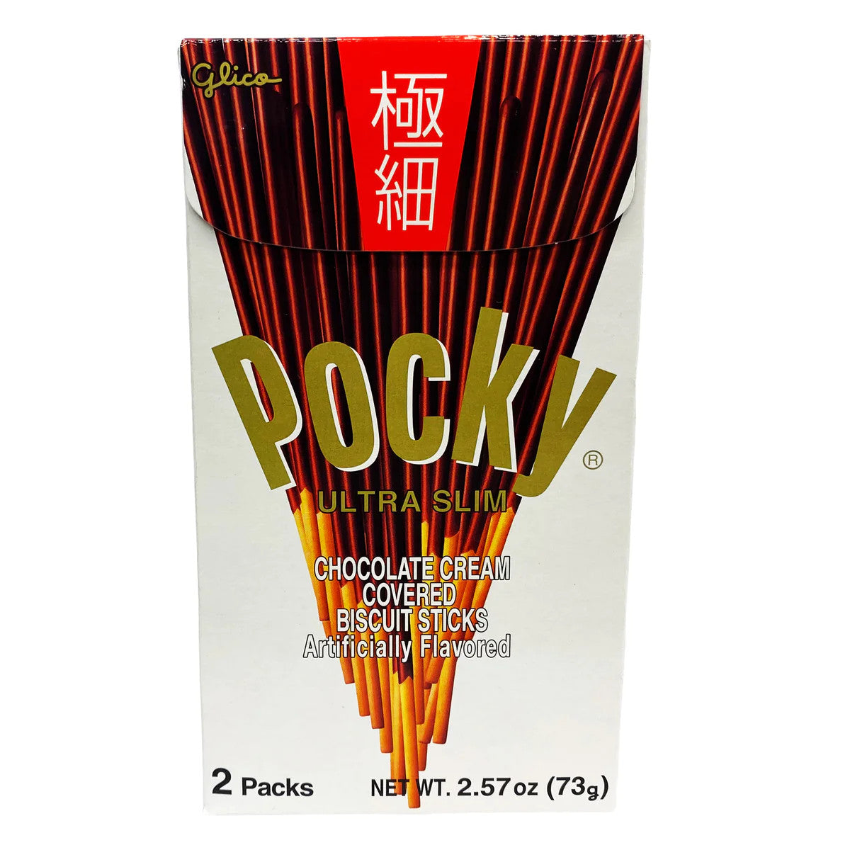 Glico - Pocky - Chocolate Cream Covered Biscuit Sticks - Ultra Slim ...