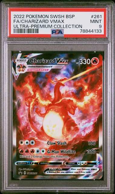 Pokemon - Ultra Premium Collection - Charizard VMAX FA #261 - 2022 - PSA 9