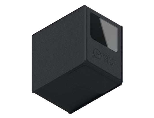 Heavy Play - RFG Double Sleeved - Warlock Deck Box 133 - Black
