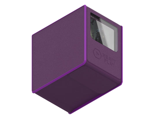 Heavy Play - RFG Double Sleeved - Warlock Deck Box 133 - Noble Purple