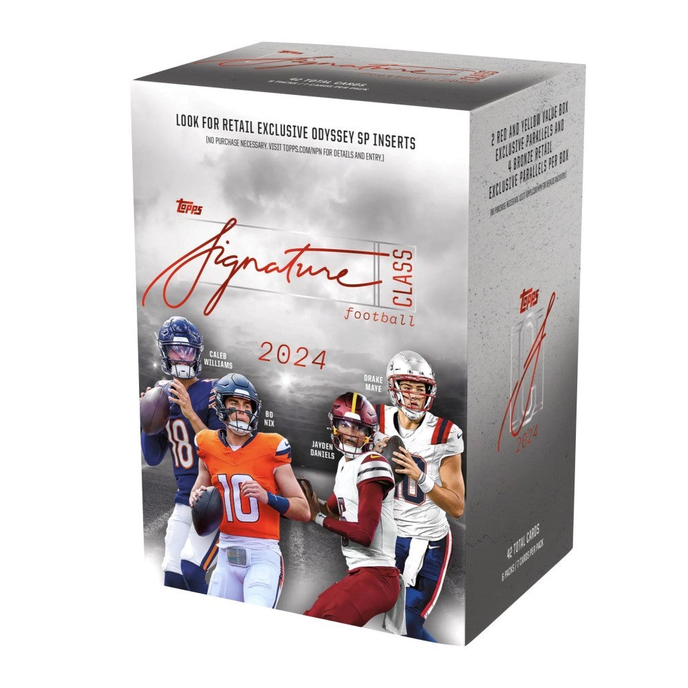 Topps - Signature Class - NFL Football - 2024 - Blaster Box