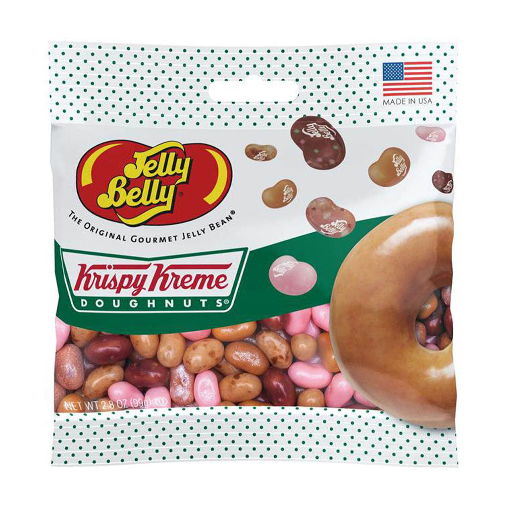 Jelly Belly Krispy Kreme Doughnuts Peg Bag 28oz Cardpopusa 6149