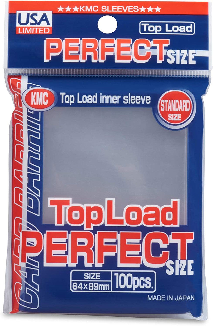 KMC - Top Load - Perfect Sleeves (100ct)