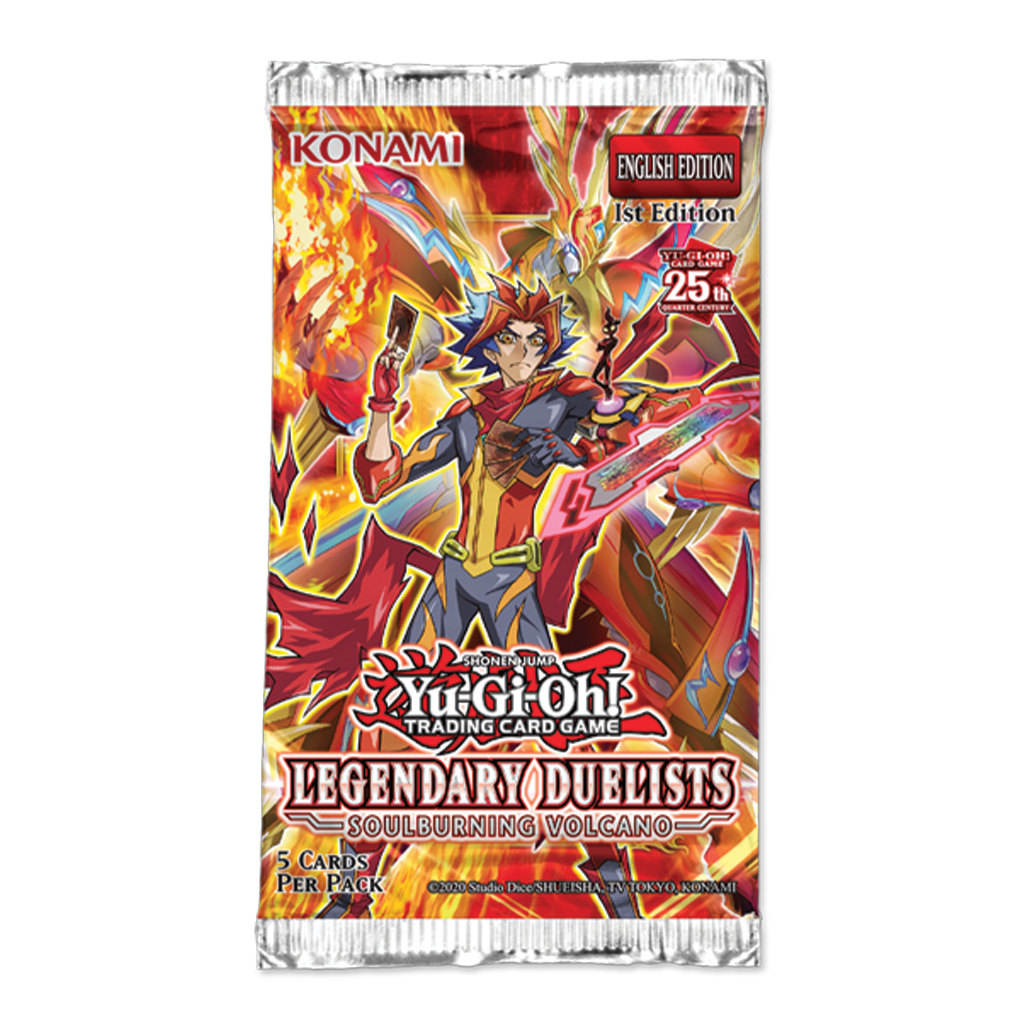 Konami - Yu-Gi-Oh! - Legendary Duelist - Soulburning Volcano - Booster Pack