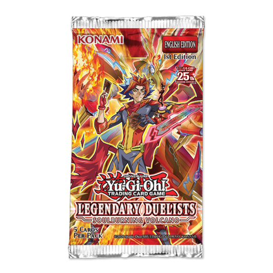 Konami - Yu-Gi-Oh! - Legendary Duelist - Soulburning Volcano - Booster Pack