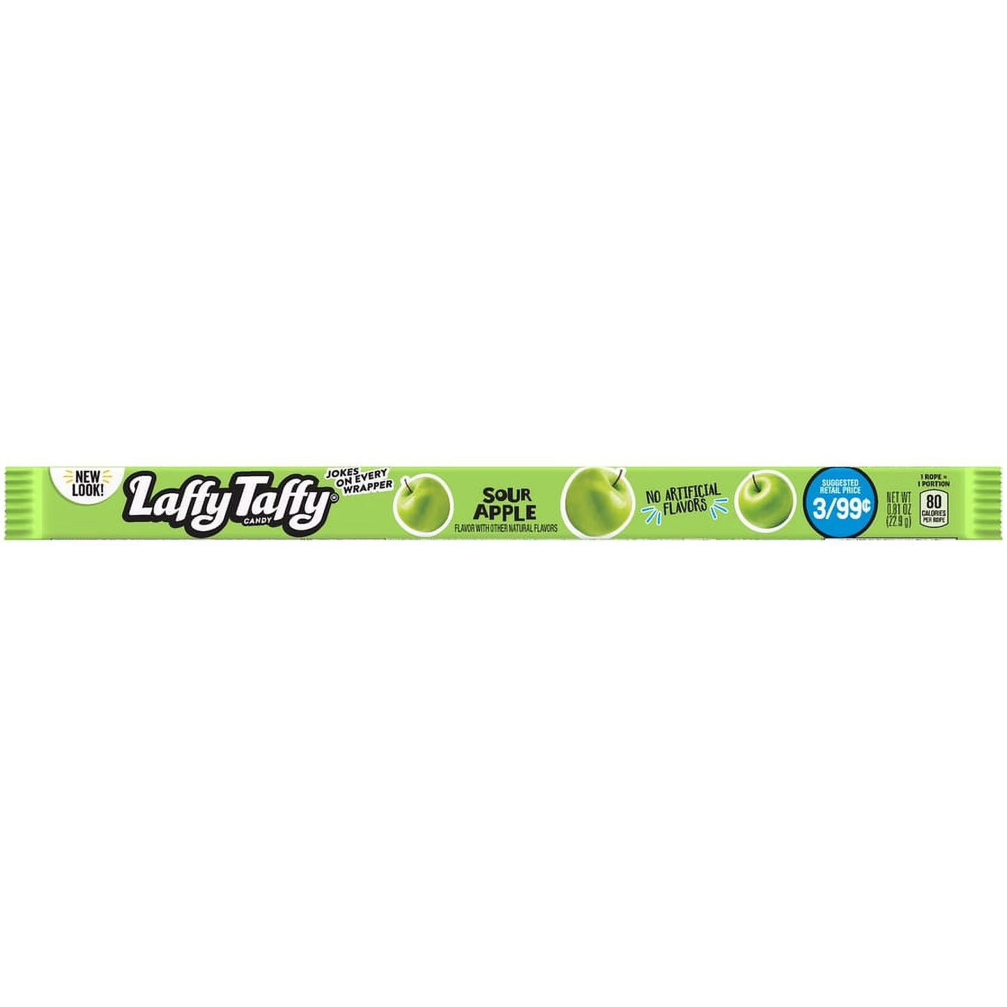 Laffy Taffy - Sour Apple Chewy Candy (.81oz)