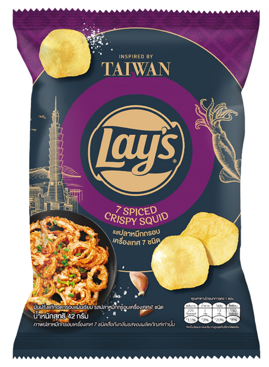 Lay's - Taiwanese Crispy Squid (42g)