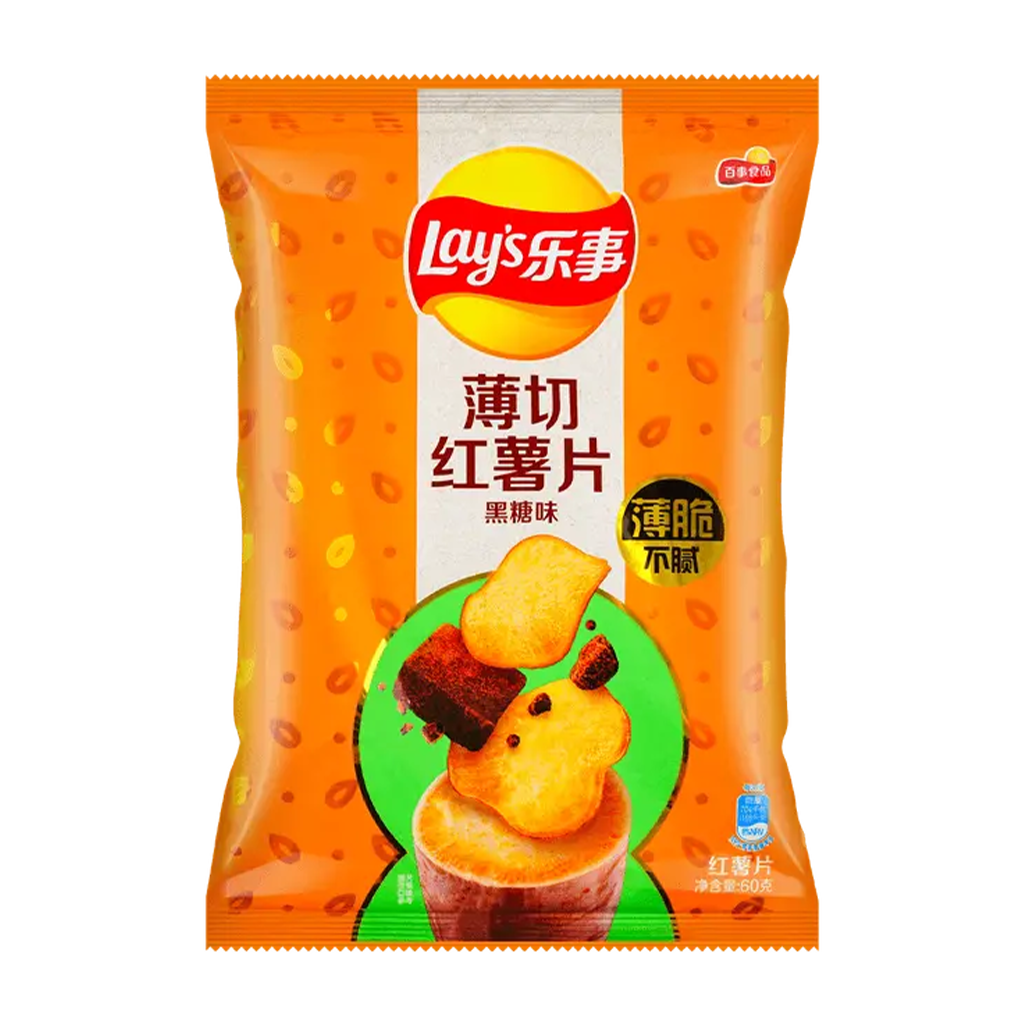 Lay's - Thinly Sliced Sweet Potato Chips Brown Sugar
