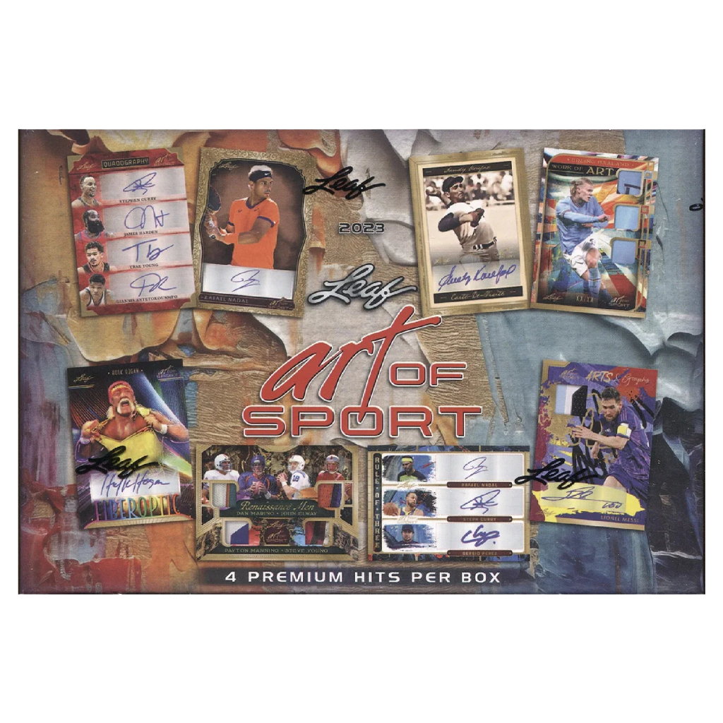 Leaf 2023 Art Of Sport Hobby Box CARDPOPUSA