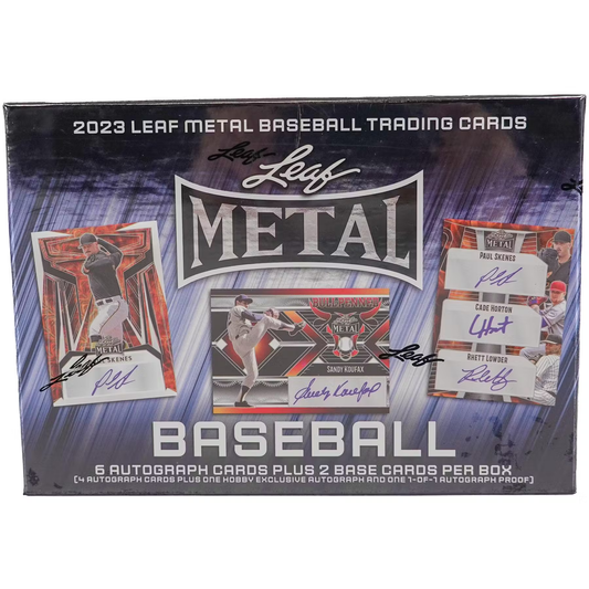 Leaf - 2023 Metal - Baseball Hobby Box