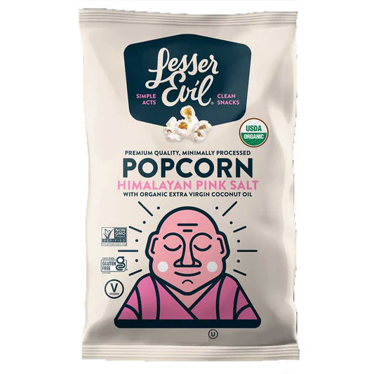 Lesser Evil - Himalayan Pink Salt Popcorn (.65oz)
