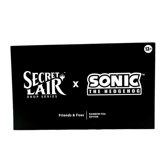 Magic The Gathering - Secret Lair - Sonic the Hedgehog - Friends and Foes - Rainbow Foil