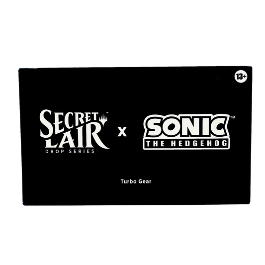Magic The Gathering - Secret Lair - Sonic the Hedgehog - Turbo Gear
