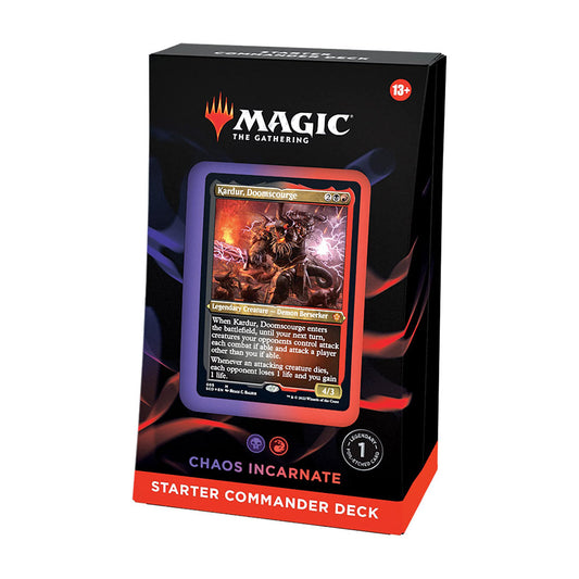 Magic The Gathering - Starter Commander Deck - Chaos Incarnate