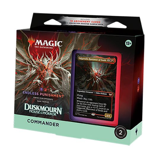 Magic The Gathering - Duskmourn: House of Horrors - Commander Deck -  Endless Punishment