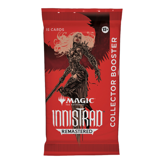 Magic The Gathering - Innistrad Remastered - Collector Booster Pack CARDPOPUSA Magic The Gathering - Innistrad Remastered - Collector Booster Pack CARDPOPUSA