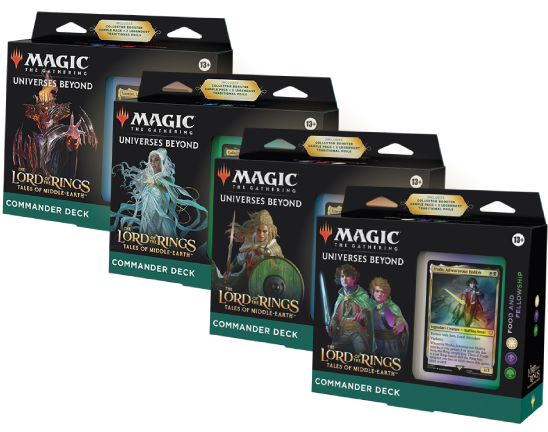 Magic The Gathering - Lord of The Rings: Tales of Middle Earth - Commander Decks