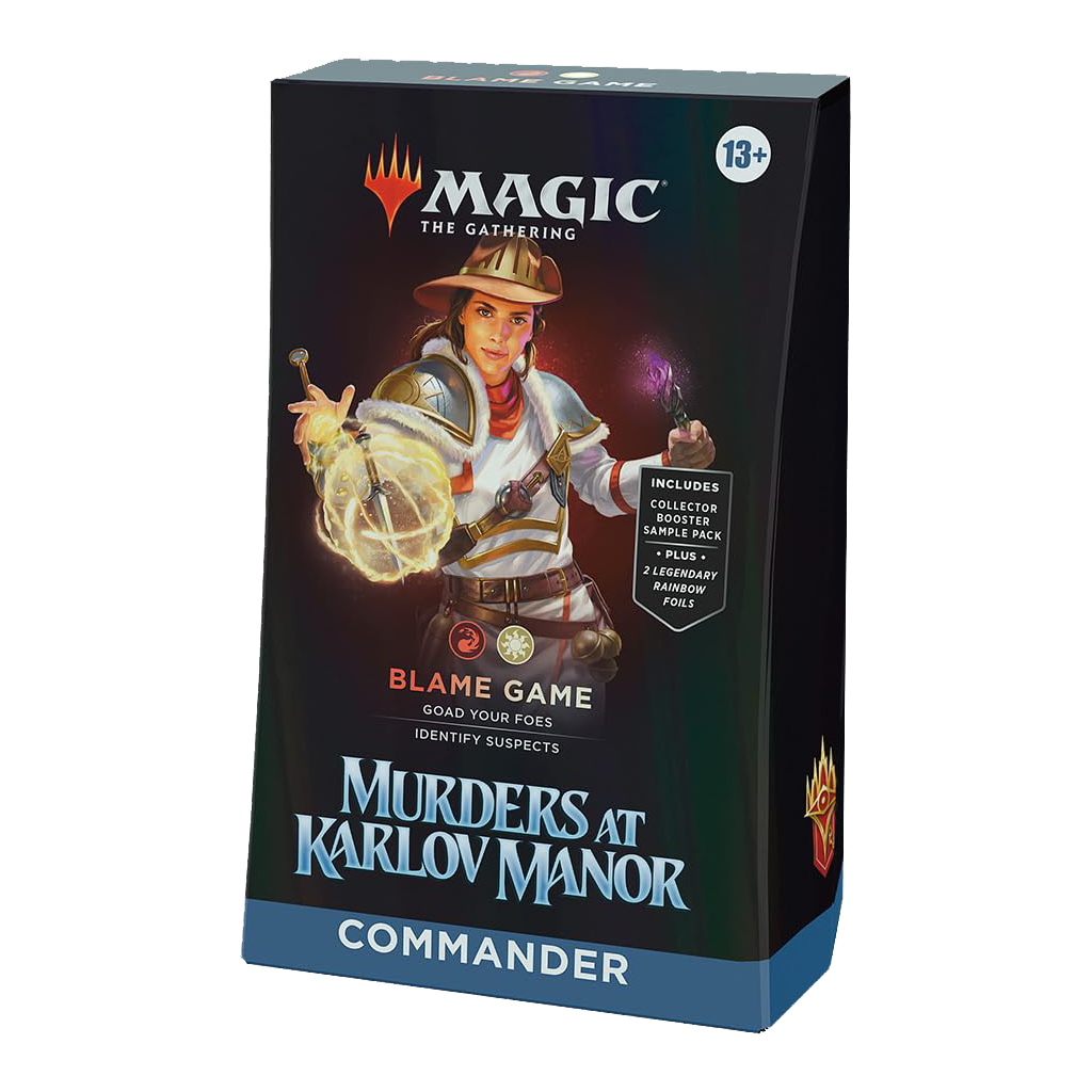 Magic The Gathering - Murders At Karlov Manor - Blame Game - Commander Deck