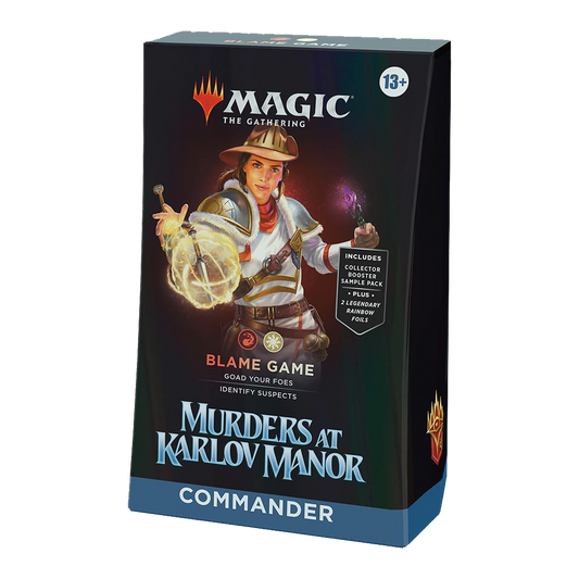 Magic The Gathering - Murders At Karlov Manor - Blame Game - Commander Deck