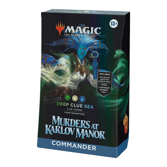 Magic The Gathering - Murders At Karlov Manor - Deep Clue Sea - Commander Deck