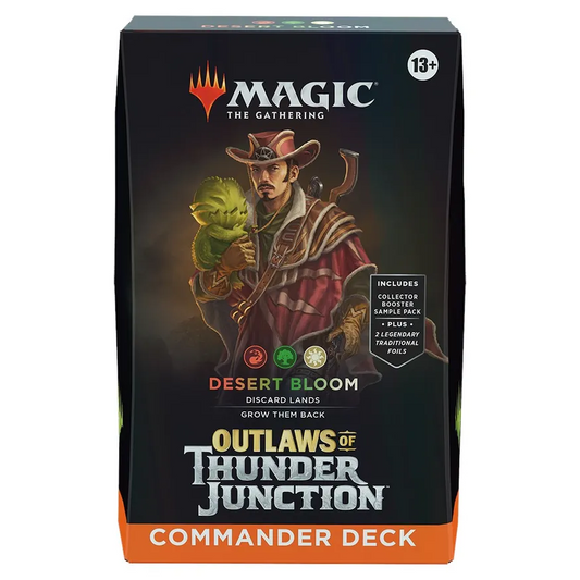 Magic The Gathering - Outlaws Of Thunder Junction - Desert Bloom - Commander Deck