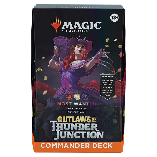 Magic The Gathering - Outlaws Of Thunder Junction - Most Wanted - Commander Deck