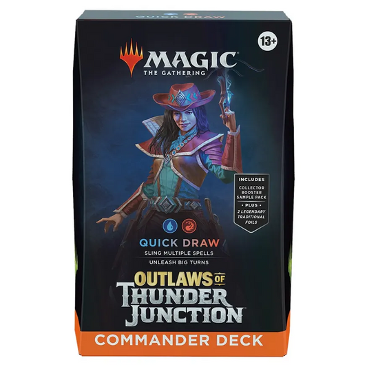 Magic The Gathering - Outlaws Of Thunder Junction - Quick Draw - Commander Deck