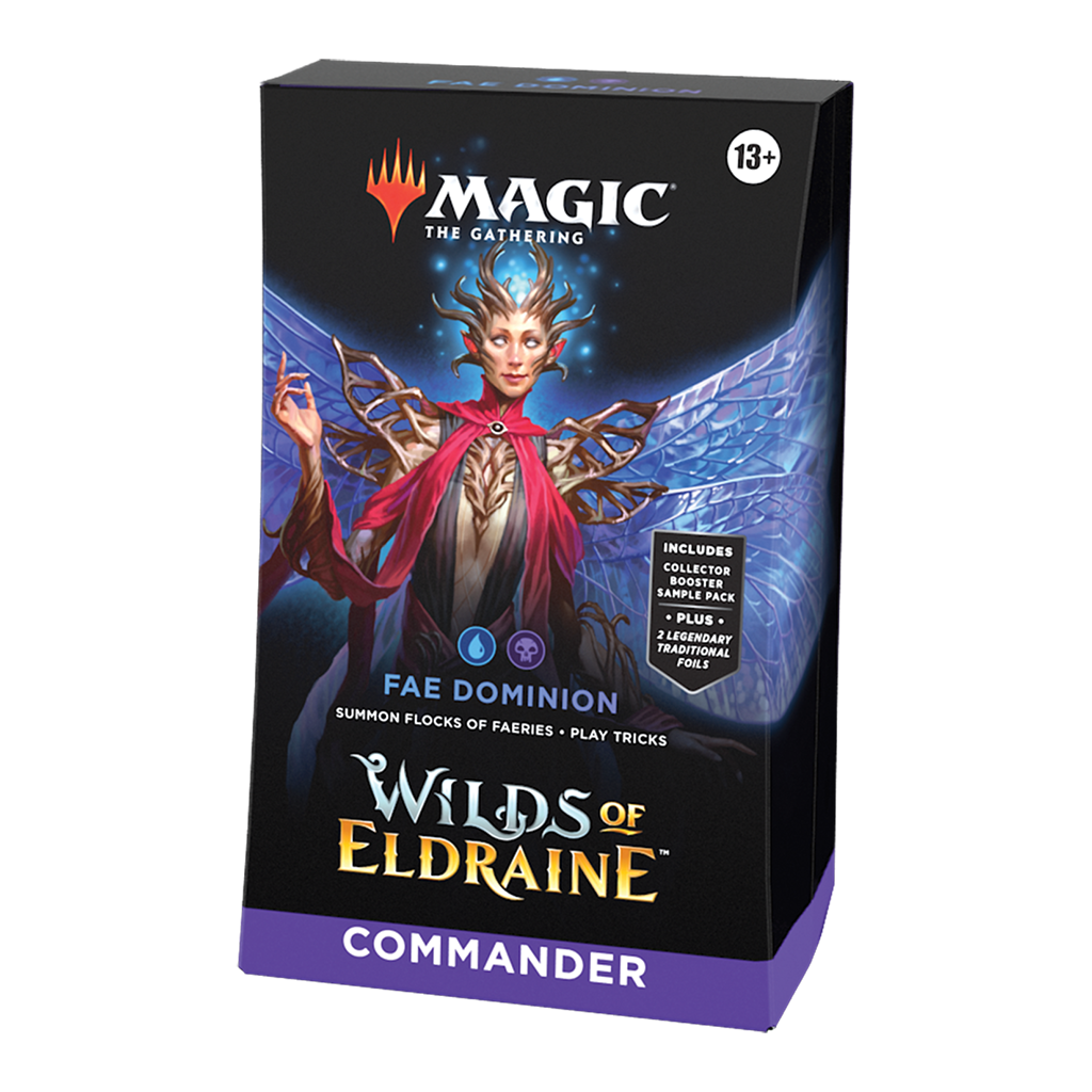 Magic The Gathering - Wilds of Eldraine - Fae Dominion Commander Deck