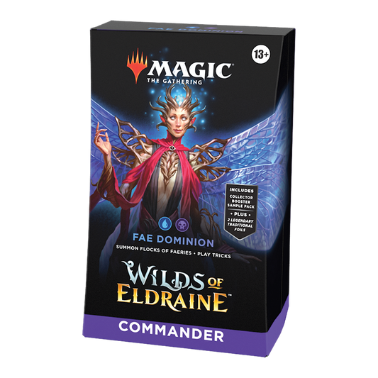 Magic The Gathering - Wilds of Eldraine - Fae Dominion Commander Deck