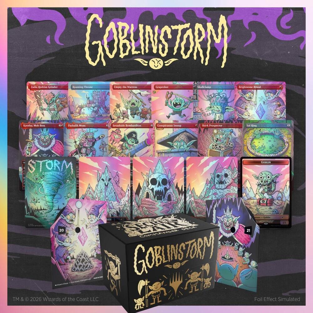 Magic the Gathering - Goblin Storm - Secret Lair
