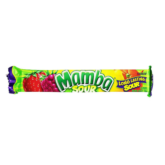 Mamba - Sour Fruit Chews Stick Pack (2.8oz)