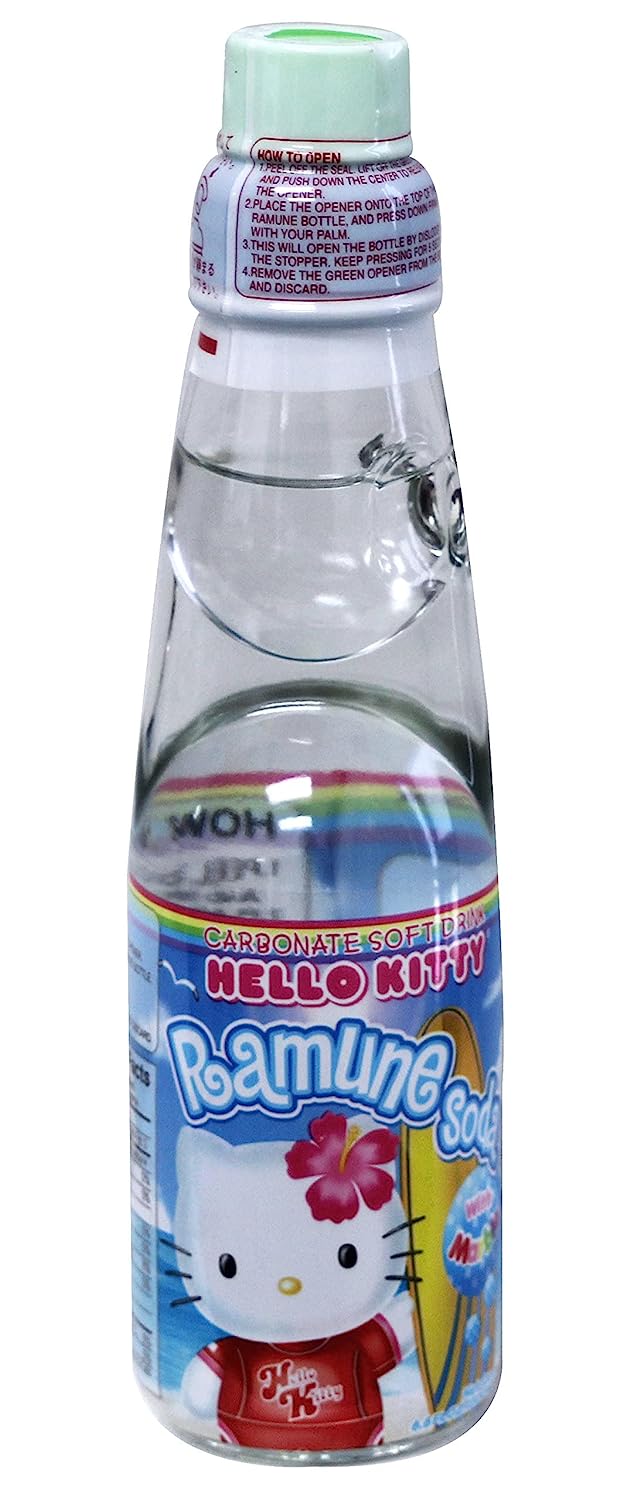 Masahi Kishimoto - Hello Kitty -  Ramune Carbonated Beverage (Soda Flavor)
