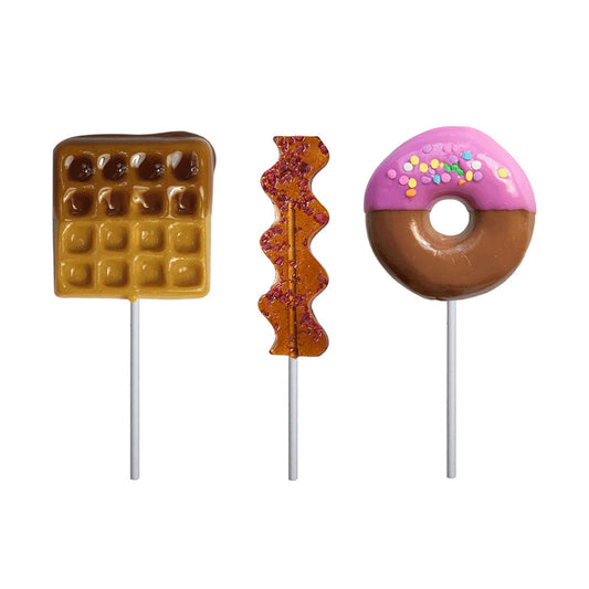 Melville Breakfast Lollipop - Bacon Waffle Donut