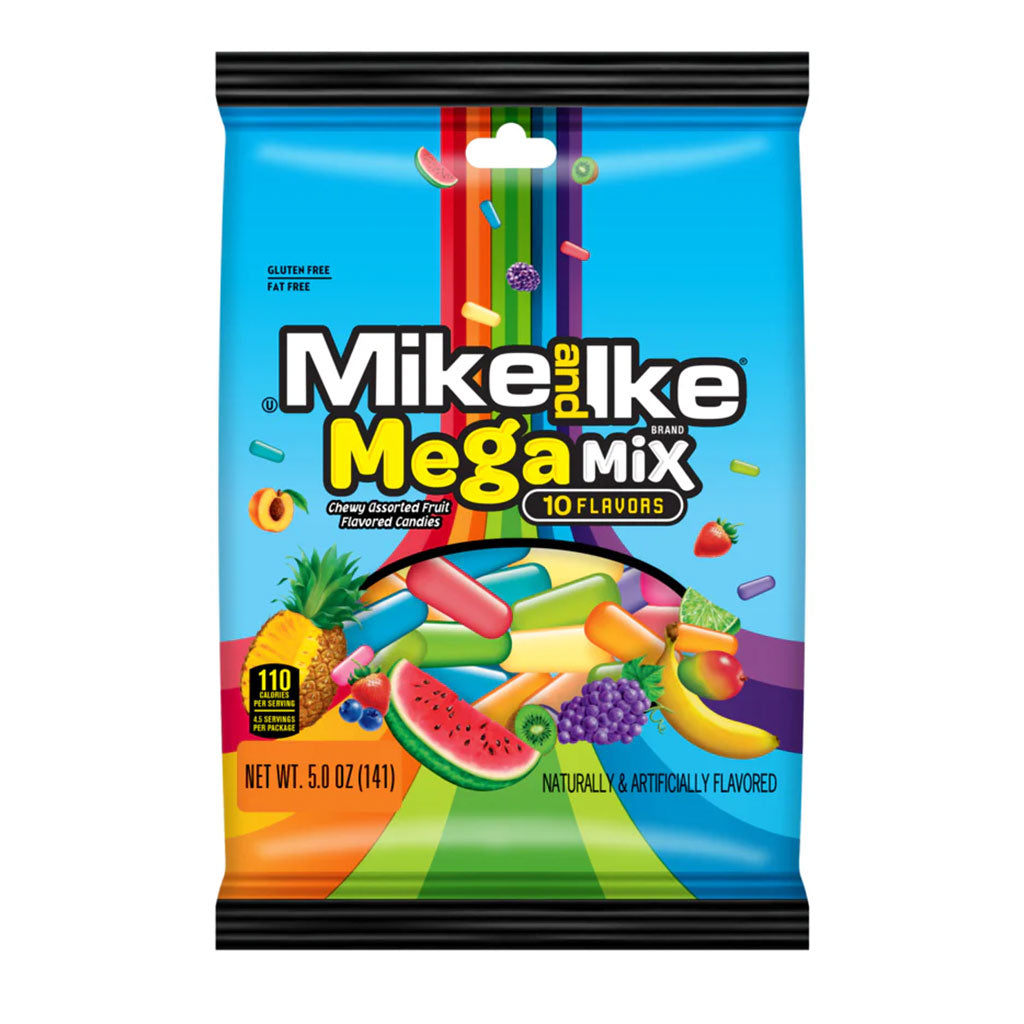 Mike & Ike - Mega Mix Peg Bag (5oz)